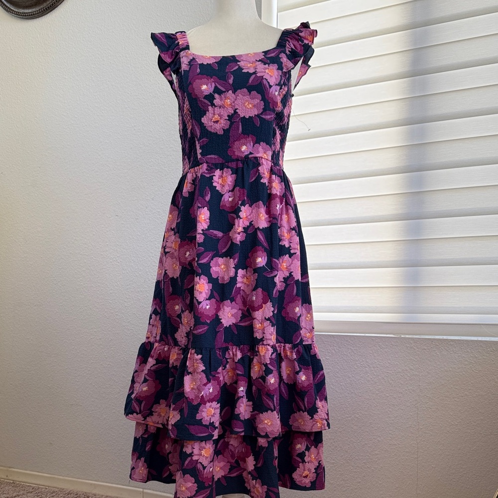 Draper James Pink Floral Dress. NWOT Size Small